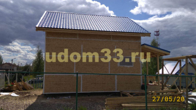 Строительство каркасного дома в городе Серпухов Московской области