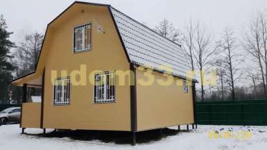 Строительство каркасного дома в деревне Старое Перепечино Петушинского района Владимирской области
