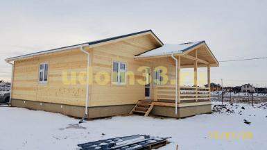 Строительство каркасного дома в деревне Юдино городского округа Мытищи Московской области