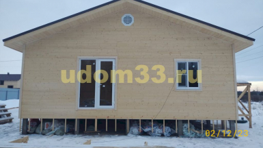Строительство каркасного дома в д. Уварово Владимирской области