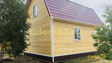 Строительство каркасного дома в деревне Захарово Судогодского района Владимирской области
