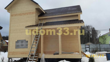 Строительство дома в деревне Захарово Киржачского района