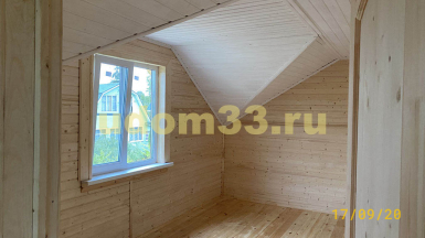 Строительство каркасного дома в СНТ Заря Киржачского района Владимирской области